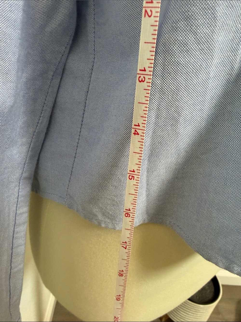 NWT GU Cropped Button Down Shirt - Picture 4 of 8